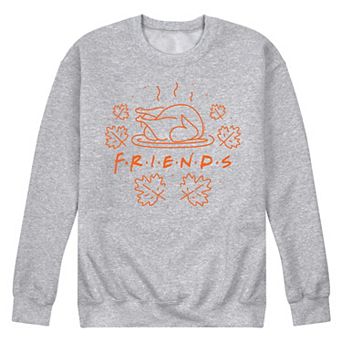 Men's Friends Logo With Turkey Fleece Sweatshirt