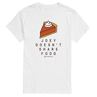 Men's Friends Joey Doesn't Share Food Graphic Tee