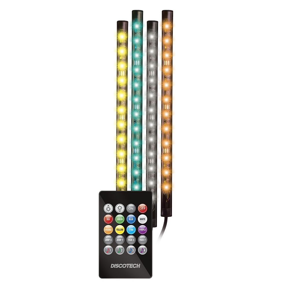 Disco Tech Car Strip Lights