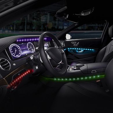 Disco Tech Car Strip Lights