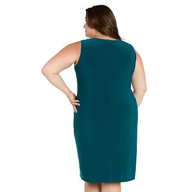 Plus Size R&M Richards 2-pc. Duster Jacket & Dress