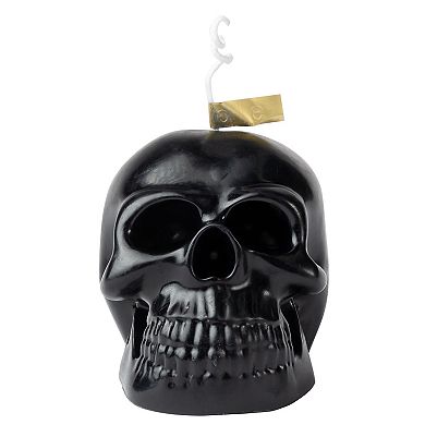 Halloween Skull Scented Candle - Handcrafted Gothic Décor, 4 Scents Available