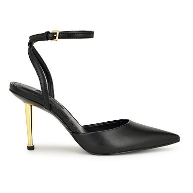 Nine West Plaza Adjustable Ankle Strap Women's Dress Pumps