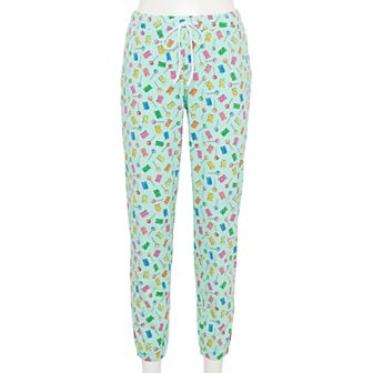 TomboyX Beary Sweet Signature Soft Cotton-Blend Jersey Jogger Pants