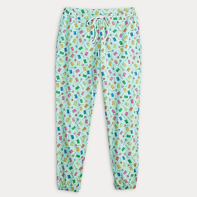 TomboyX Beary Sweet Signature Soft Cotton-Blend Jersey Jogger Pants