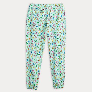 TomboyX Beary Sweet Signature Soft Cotton-Blend Jersey Jogger Pants