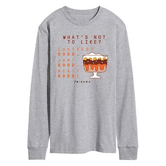 Men's Friends What's Not To Like Parfait Long Sleeve Graphic Tee