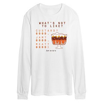 Men's Friends What's Not To Like Parfait Long Sleeve Graphic Tee