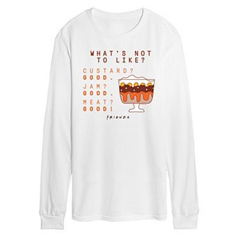 Men's Friends What's Not To Like Parfait Long Sleeve Graphic Tee