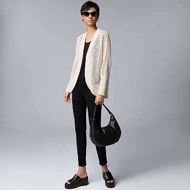 Women's Simply Vera Vera Wang Cocoon Cardigan Sweater