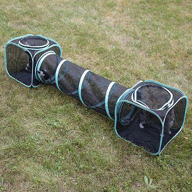 Kitty City Outdoor Two-Way Play Tunnel