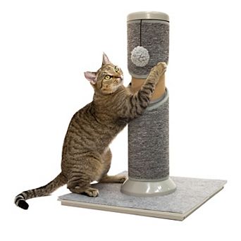 Kitty City Gray Tremendous Twist Scratching Post