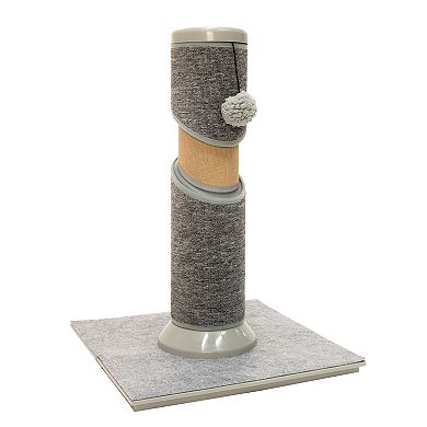 Kitty City Gray Tremendous Twist Scratching Post