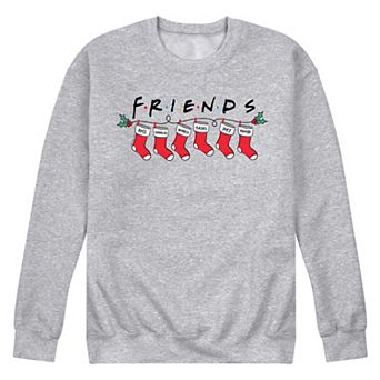 Men's Friends Stockings Fleece Sweatshirt