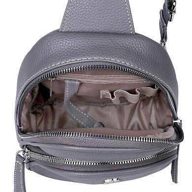 Julia Buxton Vegan Leather Sling Bag