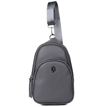 Julia Buxton Vegan Leather Sling Bag