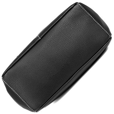 Julia Buxton Pebble Vegan Leather Hobo Bag