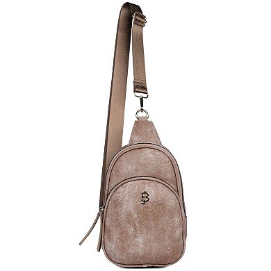 Julia Buxton Vegan Leather Sling Bag