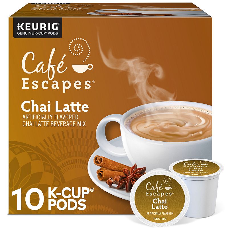 Keurig® Cafe Escapes Chai Latte K-Cup® Pods 10-ct., None