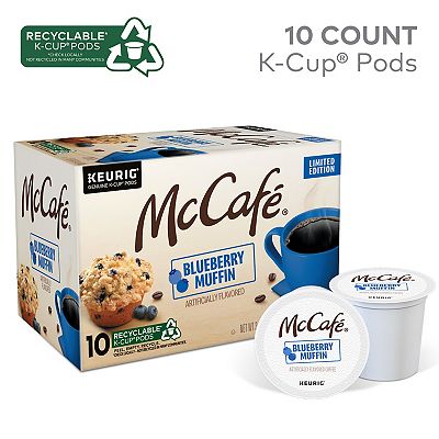 Keurig Mccaf Blueberry Muffin K-Cup Pods 10-ct.