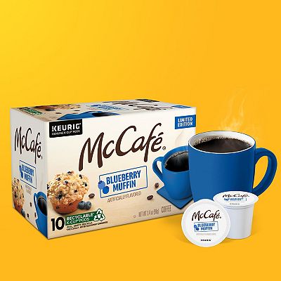 Keurig Mccaf Blueberry Muffin K-Cup Pods 10-ct.