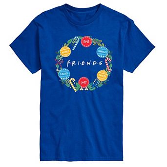 Men's Friends Logo Wreath Graphic Tee