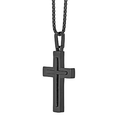 LYNX Stainless Steel Cross Men's Pendant