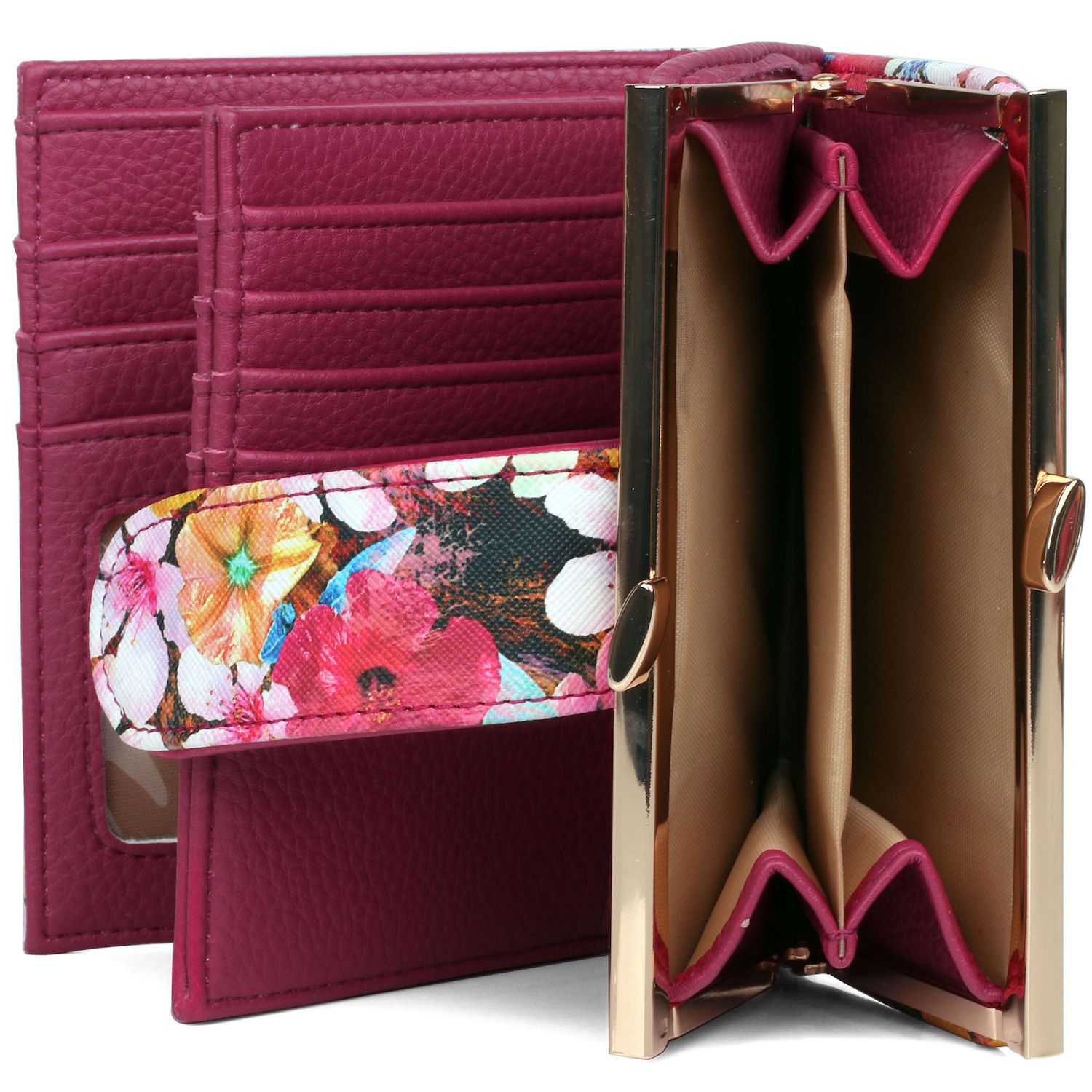 Buxton Wallets Ladies Wallets At Kohl's Vegan Leather Wallet