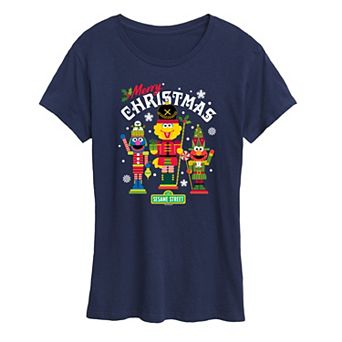 Women's Sesame Street Merry Christmas Graphic Tee