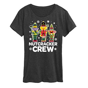 Women's Sesame Street Nutcracker Crew Graphic Tee