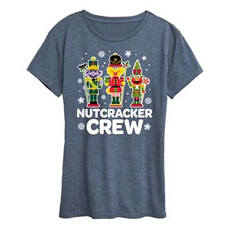 Women's Sesame Street Nutcracker Crew Graphic Tee
