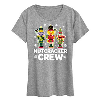 Women's Sesame Street Nutcracker Crew Graphic Tee