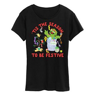 Women's Sesame Street 'Tis The Season Graphic Tee