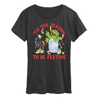 Women's Sesame Street 'Tis The Season Graphic Tee