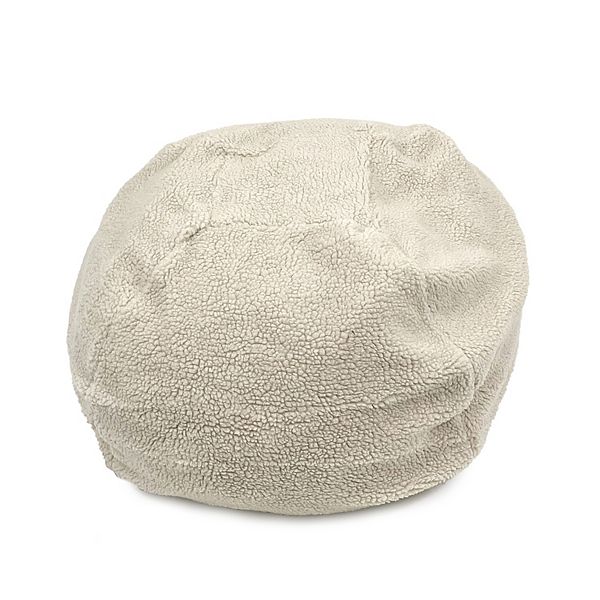 Sherpa Puff Ball Dog Bed