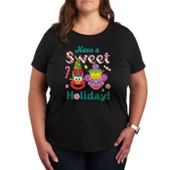 Plus Sesame Street Sweet Holiday Graphic Tee
