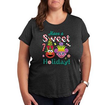 Plus Sesame Street Sweet Holiday Graphic Tee