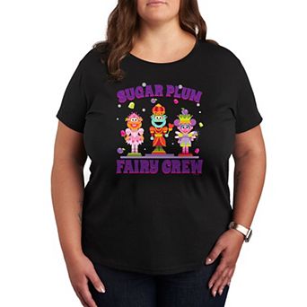 Plus Sesame Street Sugar Plum Crew Graphic Tee