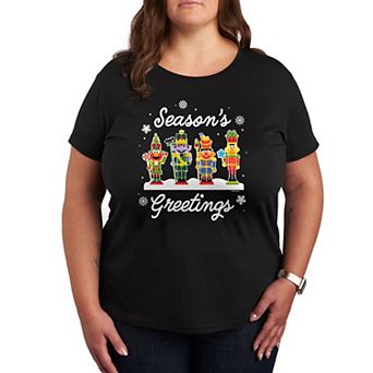 Plus Sesame Street Season's Greetings Graphic Tee