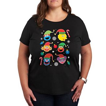 Plus Sesame Street Holiday Icons Graphic Tee