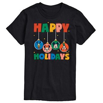 Disney's Mickey Mouse & Friends Men's Ornament Graphic Tee