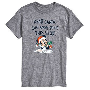 Disney's Mickey Mouse Men's I've Been Good Graphic Tee