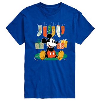 Disney's Mickey Mouse Men's Stocking Graphic Tee