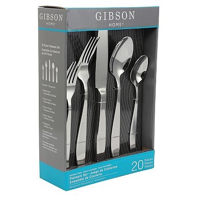 Gibson Castleford 20 Piece Flatware Set