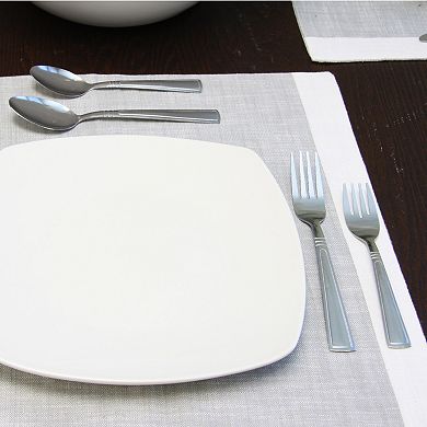 Gibson Home Creston 20-Piece Flatware Set with Tumble Finish