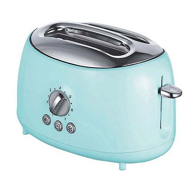 Brentwood Cool Touch 2-Slice Extra Wide Slot Retro Toaster