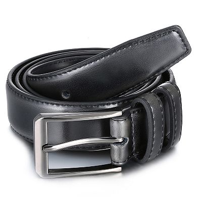 Men's Traditional Single Leather Belt For Big & Tall