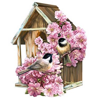 Dream House Easter 24-Inch Handcrafted Wooden Door Decor by D. Gelsinger - Spring Decor