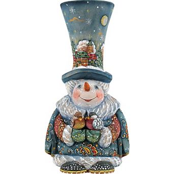 Old World Christmas Snowman 24-Inch Door Decor by G. DeBrekht - Timeless Santa & Snowman Decor