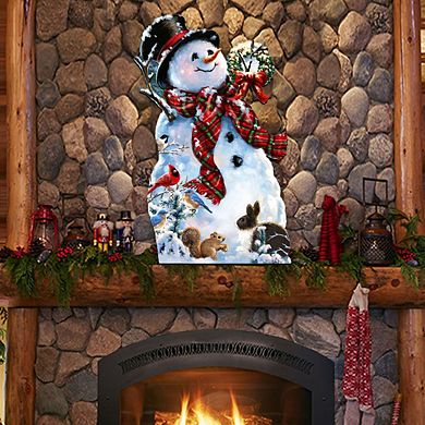 An Old-Fashioned Christmas 24-Inch Door Decor by D. Gelsinger - Festive Holiday Decor